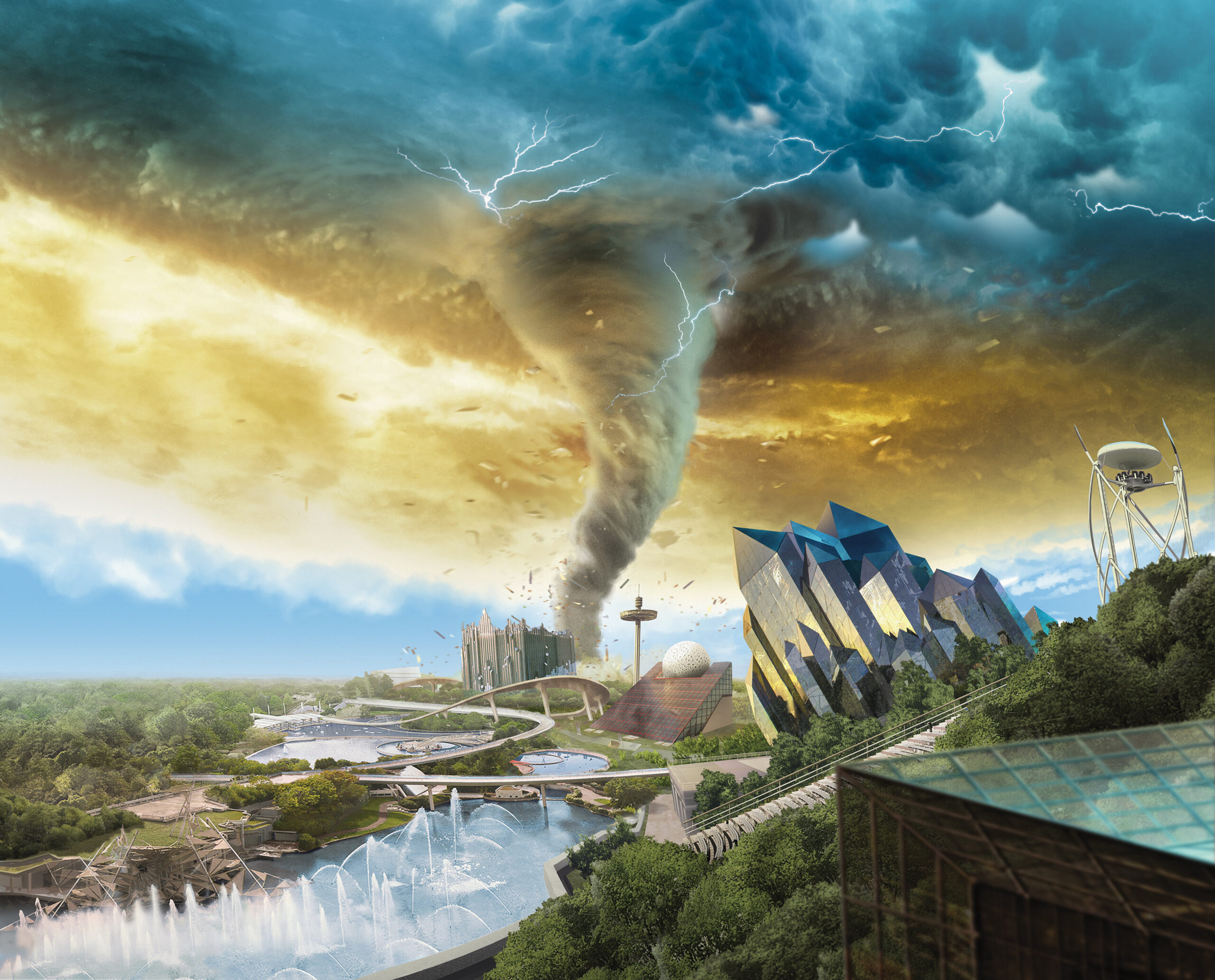 Le Futuroscope part la chasse aux tornades en 2022 Dimension Parcs