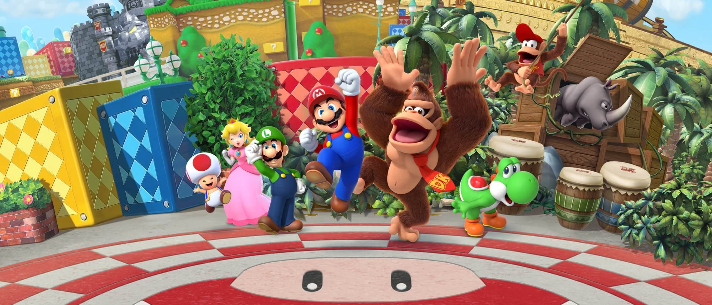 Universal Epic Universe: Jump on Mario and Donkey Kong rides